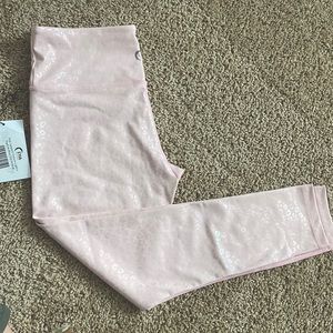 ZYIA NWT Pink Unicorn Light n Tight High Rise 7/8